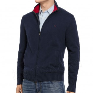 TOMMY HILFIGER SWETER MESKI NA ZAMEK_FULL ZIP